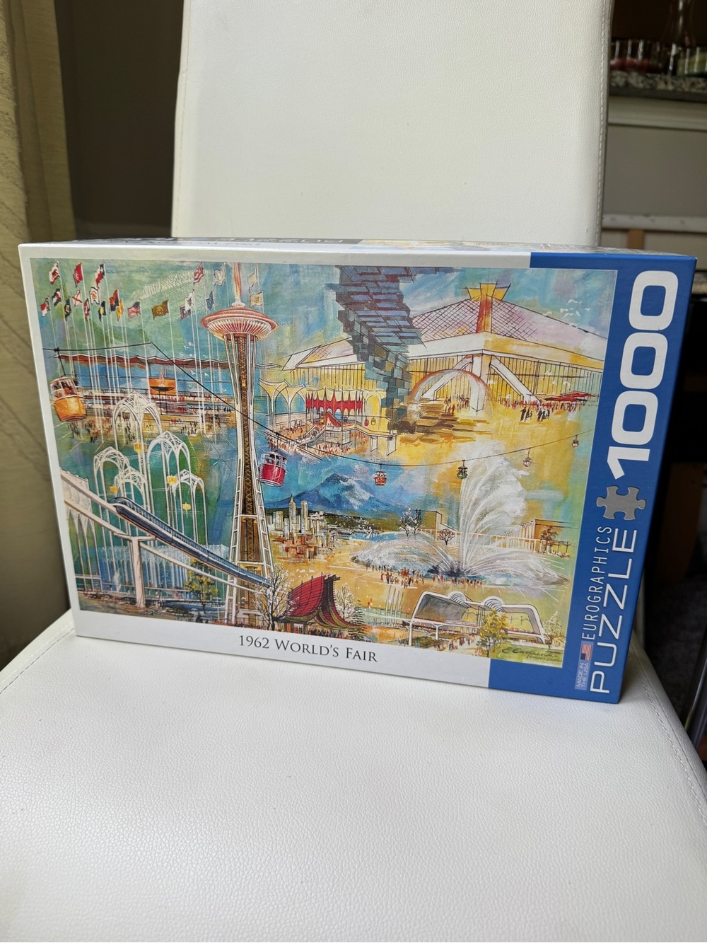 EuroGraphics 1000-Piece Puzzle - 1962 World's Fair Artwork